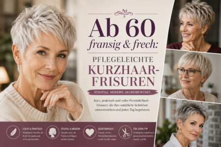 ab 60 fransig pflegeleicht kurzhaarfrisuren frauen frech