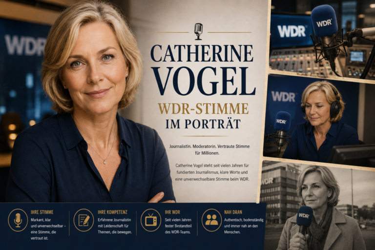 Catherine Vogel: WDR-Stimme im Porträt catherine vogel